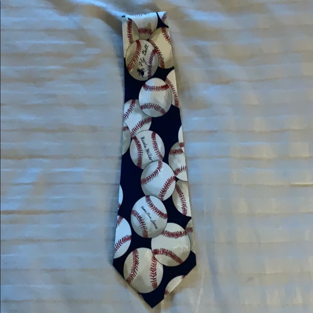 Nicole Miller Baseball Tie